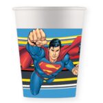 Χάρτινα Ποτήρια Superman Krypton (8 τεμ)