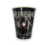 Χάρτινα Ποτήρια - Wednesday Addams (8 τεμ)