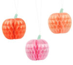 Χάρτινες διακοσμητικές Κολοκύθες (3 τεμ)