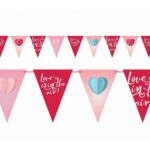 Χάρτινη Γιρλάντα "Love is in the air" 270cm