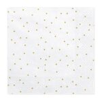 Χαρτοπετσέτες άσπρες πουά (20 τεμ)