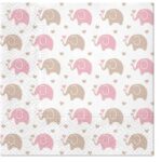 Χαρτοπετσέτες Baby Elephant ροζ (20 τεμ)