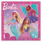 Χαρτοπετσέτες  Barbie Fantasy (8 τεμ)