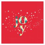 Χαρτοπετσέτες κόκκινες Joy (20 τεμ)