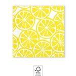 Χαρτοπετσέτες Λεμόνι (20 τεμ)