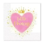 Χαρτοπετσέτες πάρτυ Little Princess (20 τεμ)