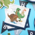 Χαρτοπετσέτες φαγητού Happy Dinosaur (20 τεμ) - Image 2