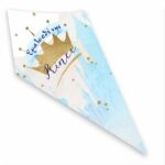 Χωνάκια Βάπτισης Κορώνα αγόρι