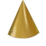 Χρυσά Καπελάκια πάρτυ (6 τεμ)