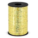 Χρυσή holographic κορδέλα 225m