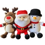 Χριστουγεννιάτικα Λούτρινα 16cm (Τυχαία επιλογή)