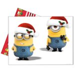 Χριστουγεννιάτικο Τραπεζομάντηλο πάρτυ – Minions