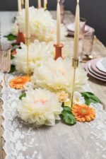 Διακοσμητικά χάρτινα Λουλούδια (5 τεμ) - Image 2