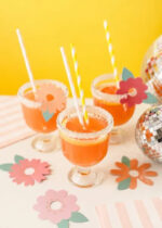 Διακοσμητικές ετικέτες για ποτήρια με λουλούδια (10 τεμ) - Image 2