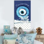 Αφίσα με όνομα θέμα Ματάκι 1,30m - Image 2