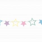 Διακοσμητική γιρλάντα Αστεράκια