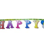 Διακοσμητικό μπάνερ με μπαλόνια 1,82m