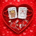 Προσωποποιημένο Κουτί καρδιά δώρο για ζευγάρι DUDU - Image 2