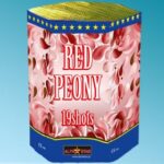 Εναέρια πυροτεχνήματα 19 βολών red peony