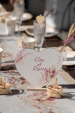 Επιτραπέζιο ξύλινο διακοσμητικό Romance - Image 2