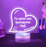 Φωτιστικό led με βάση - Xmas Love - Image 2