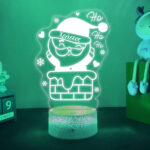 Φωτιστικό led με βάση - Άγιος Βασίλης