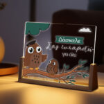 Φωτιστικό led για Δάσκαλο - Ευχαριστώ για όλα