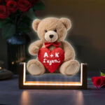 Φωτιστικό led με αφιέρωση - Αρκουδάκι της Αγάπης