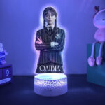 Φωτιστικό led με βάση - Wednesday Addams - Image 2