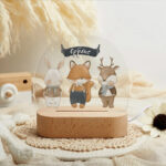 Φωτιστικό led με βάση - Woodland