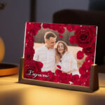 Φωτιστικό led με φωτογραφία -  Ροδοπέταλα