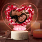 Φωτιστικό με φωτογραφία - Love Petals - Image 2