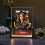 Φωτιστικό led Αποφοίτησης - Με φωτογραφία