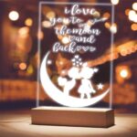 Φωτιστικό led & plexiglass - Τo the Moon and Back - Image 2