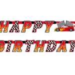 Γιρλάντα Happy Birthday Formula 2.20m