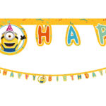 Γιρλάντα Happy Birthday Minions 200cm
