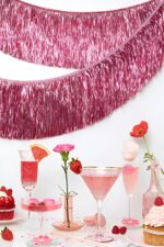 Γιρλάντα με Ροζ Κρόσια 135cm - Image 2