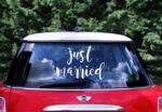 Just Married Αυτοκόλλητο