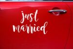 Just Married Αυτοκόλλητο - Image 2