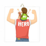 Καδράκι Dad Is My Hero