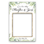 Κάδρο Photo Booth Γάμου - Ευκάλυπτος - Image 2