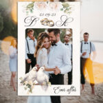 Κάδρο Photo Booth Γάμου - Ever After