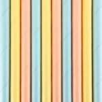 Καλαμάκια χάρτινα Summertime (10 τεμ) - Image 2