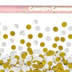 Κανονάκι Χρυσά και Ασημί μεταλλικά κομφετί