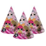 Καπελάκι πάρτυ LOL Surprise (6 τεμ)