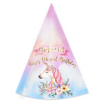 Καπελάκια πάρτυ Μονόκερος (4 τεμ) - Image 3