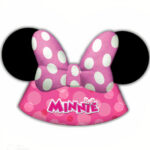 Καπελάκια Minnie Happy Helpers με αυτάκια (6 τεμ)