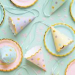 Καπελάκια πάρτυ 6 χρώματα με αστεράκια (6 τεμ) - Image 2