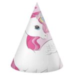 Καπελάκια πάρτυ Μονόκερος Rainbow (6 τεμ)