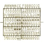 Καρδιά - Πίνακας με Γράμματα - Image 3